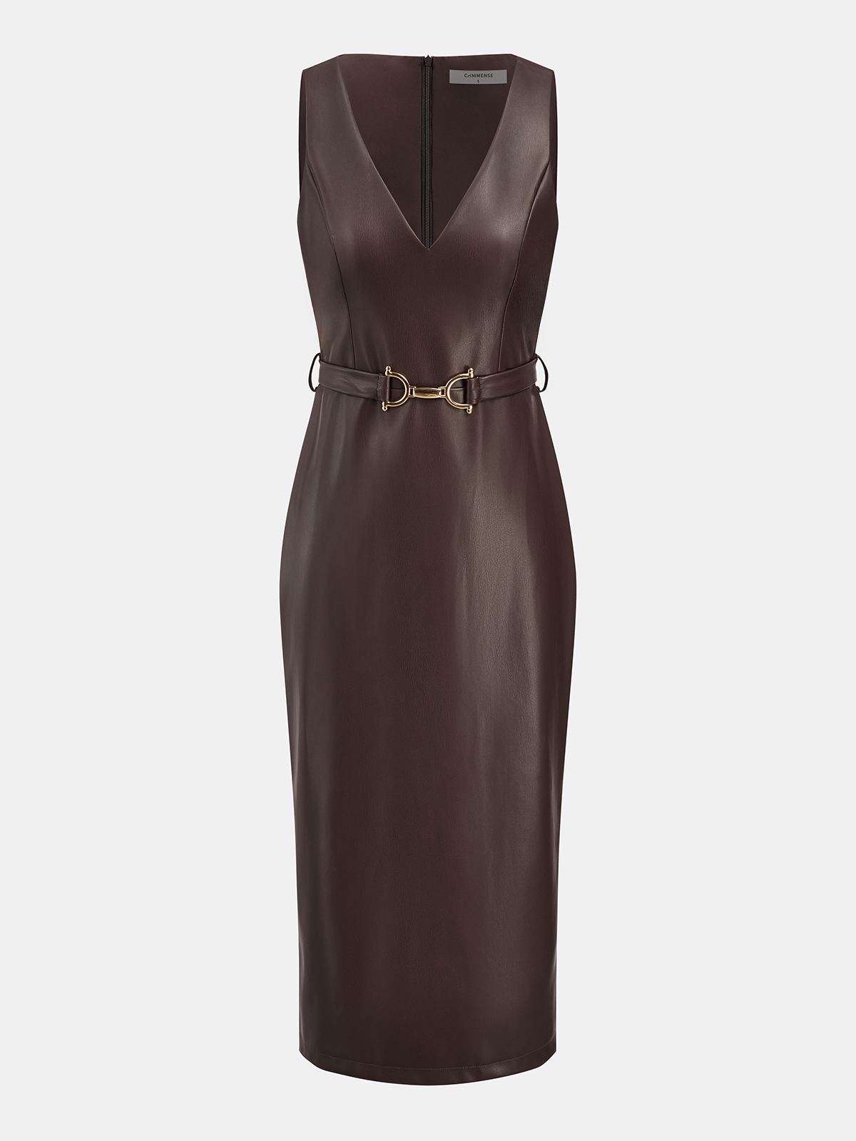 antonio melani leather dresses Faux Sleeveless Midi Dress Size:22x28 womens gown Standard Calf CIDER Mini Dress Polka