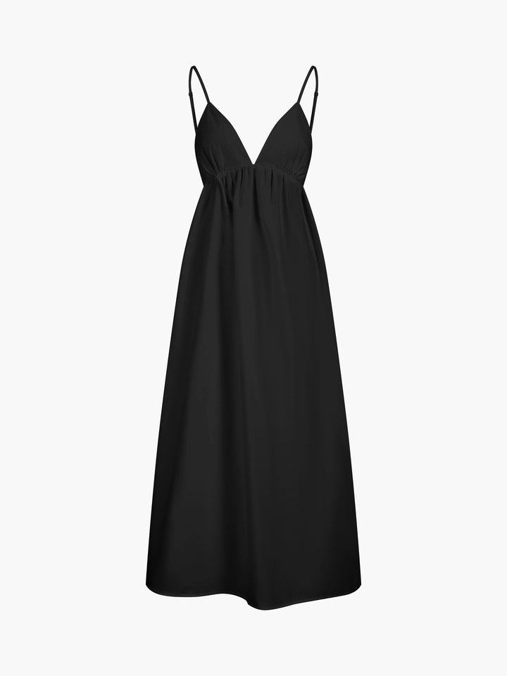 Coastal Cowgirl Open Back Long Dress | COMMENSE Coastal Cowgirl Open Back Long Dress | COMMENSE