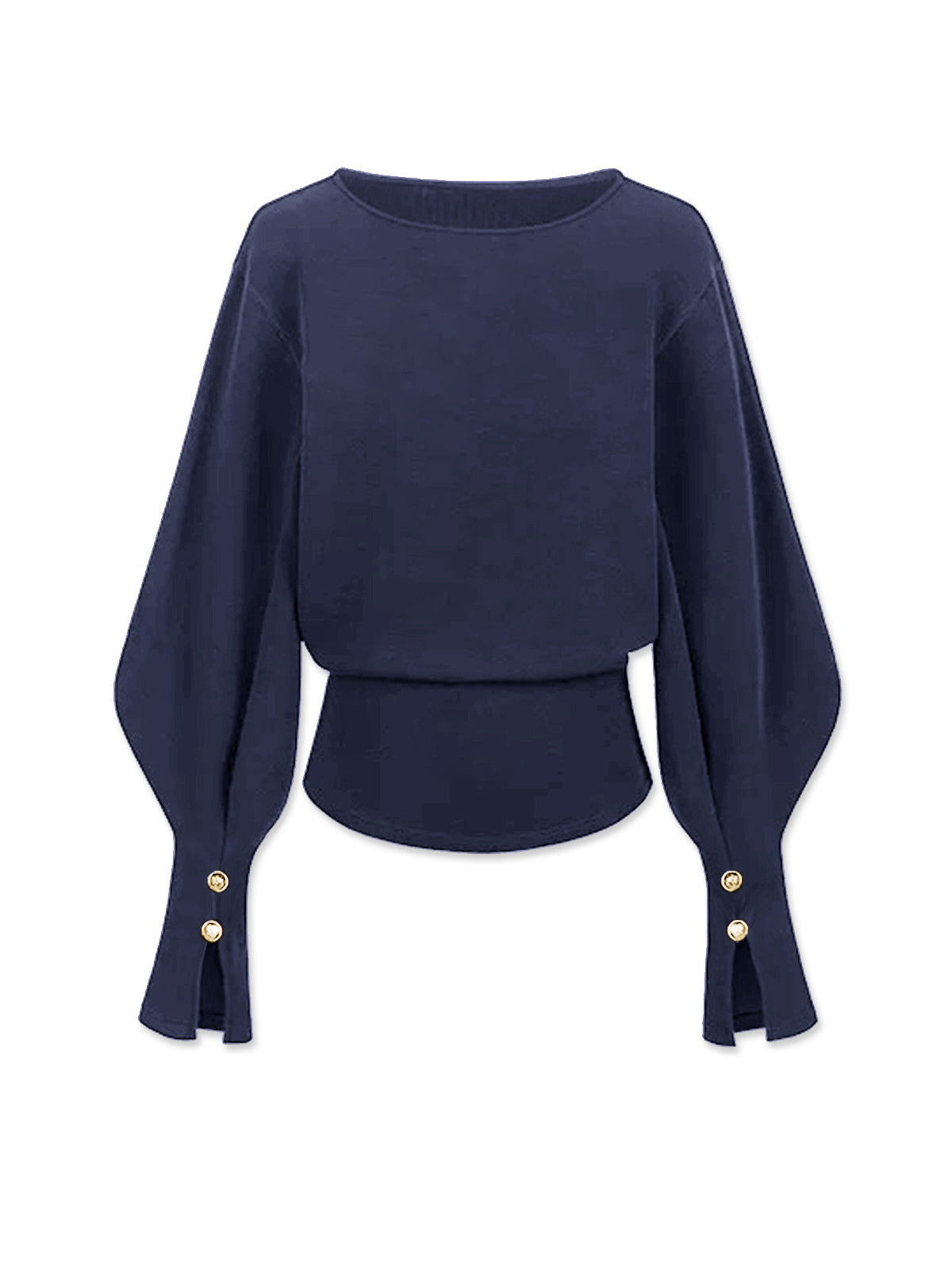 コメンス COMMENSE Bell Sleeve Cinched Sweatshirt ロングスリーブカットソー アイボリー サイズ：S Bell Sleeve Cinched Sweatshirt – COMMENSE